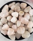 Rose Quartz Crystal Natural Gemstone Freeform Tumbled Stone | Genuine Gemstones