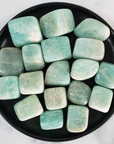 Amazonite Stone Natural Crystal Tumbled Stone Rounded Nugget | One Stone | Multiple Sizes - 1
