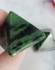 Ruby Zoisite Stone Natural Gemstone Crystal Pyramid | 30-35mm - 5