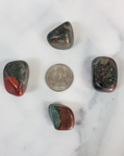 Seftonite Bloodstone Crystal Natural Gemstone Tumbled Stone | One Stone - 3