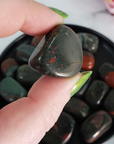 Seftonite Bloodstone Crystal Natural Gemstone Tumbled Stone | One Stone - 2