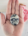 Sodalite Natural Crystal Palm Stone Worry Stone Meditation Tool - 2