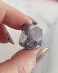 Unique Purple Scapolite Crystal Natural Mineral Formation Rough Gemstone | Sonder - 2