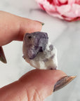 Unique Purple Scapolite Crystal Natural Mineral Formation Rough Gemstone | Understanding