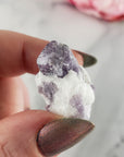 Unique Purple Scapolite Crystal Natural Mineral Formation Rough Gemstone | Understanding - 2