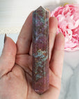 Unique Ruby Kyanite Crystal Wand Natural Gemstone Double Terminated Point | Bestla - 1