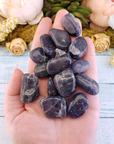 Iolite Natural Tumbled Gemstone - One Stone or Bulk Wholesale Lots