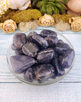 Iolite Natural Tumbled Gemstone - One Stone or Bulk Wholesale Lots - Tumbled Stones