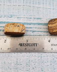 Picture Jasper Tumbled Gemstone - One Stone or Bulk Wholesale Lots - Size Comparison