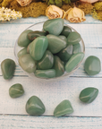 Green Aventurine Tumbled Gemstone - Single Stone or Bulk Wholesale Lot