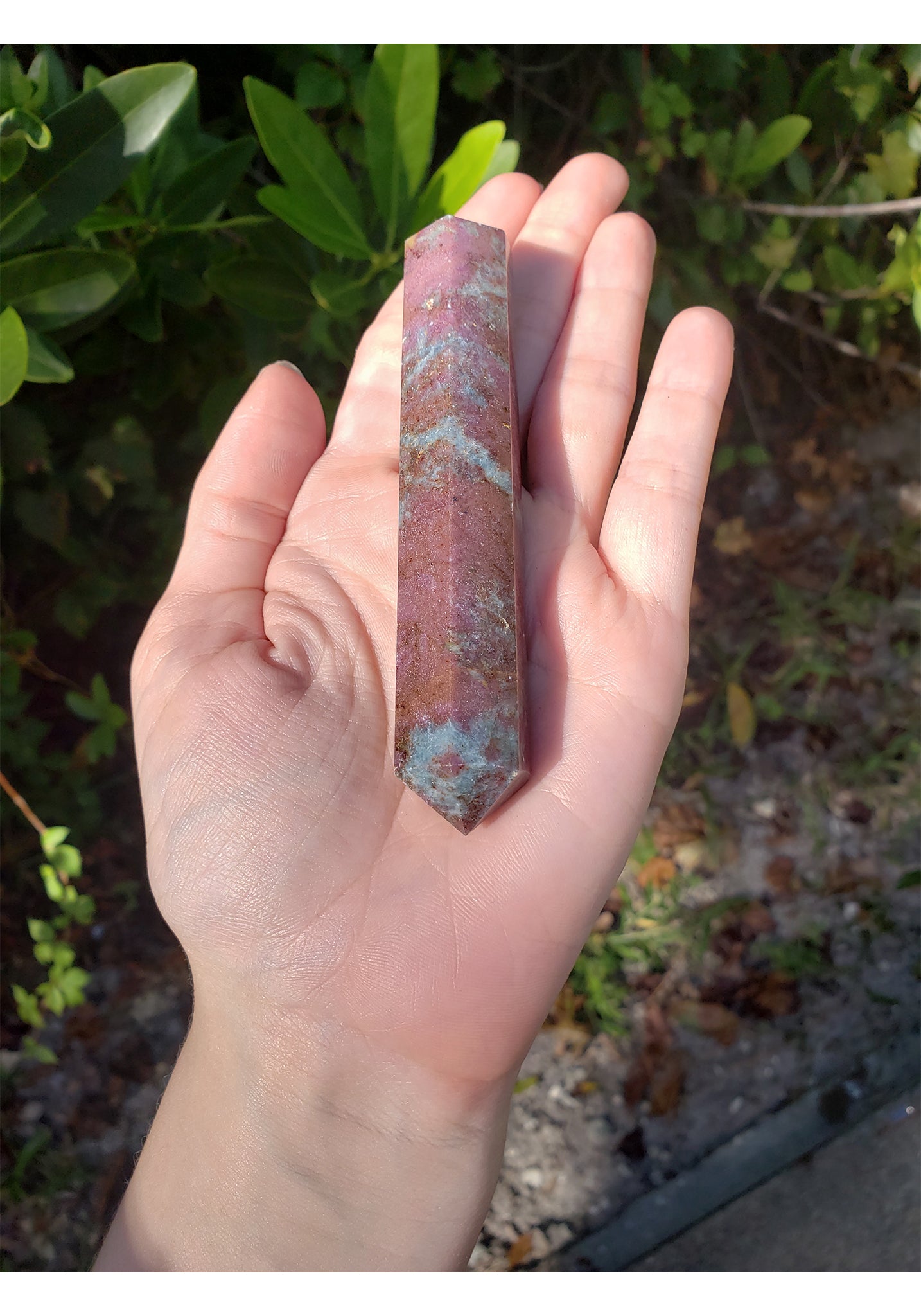 Ruby in Kyanite Double Terminated 2024 Wand