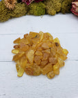 Amber Natural Organic Gemstone Crystal Chips | 3 Grams