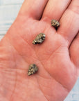 Raw Pyrite Crystal Fool's Gold Natural Rough Gemstone | 3 MINI STONES