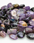 Charoite SMALL Tumbled Stone - One Stone