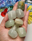 Emerald Green Included Quartz Polished Tumbled Gemstone - 0.75" - 1.25"