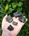 Epidote Pistacite Raw Rough Gemstone Natural Cluster