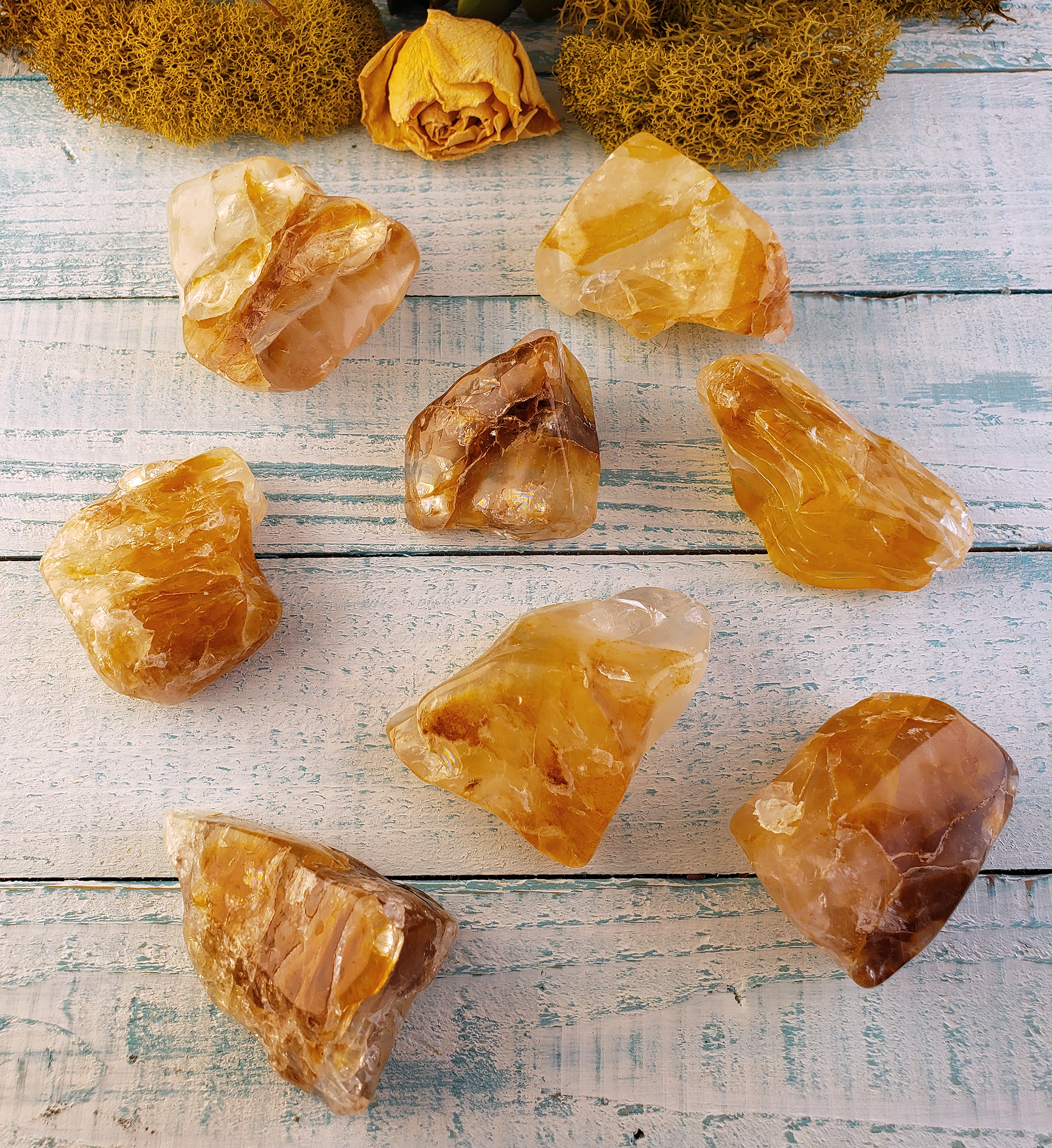 Natural Crystal Point Treasure Box