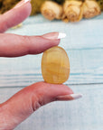 Gold Honey Amber Calcite Tumble Stone