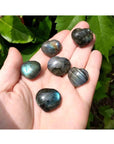Labradorite Natural Gemstone Heart - Multiple Sizes!
