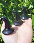 Black Obsidian Witch's Hat