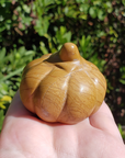 Picture Jasper Gemstone Spooky Pumpkin Totem Jack-o-Lantern