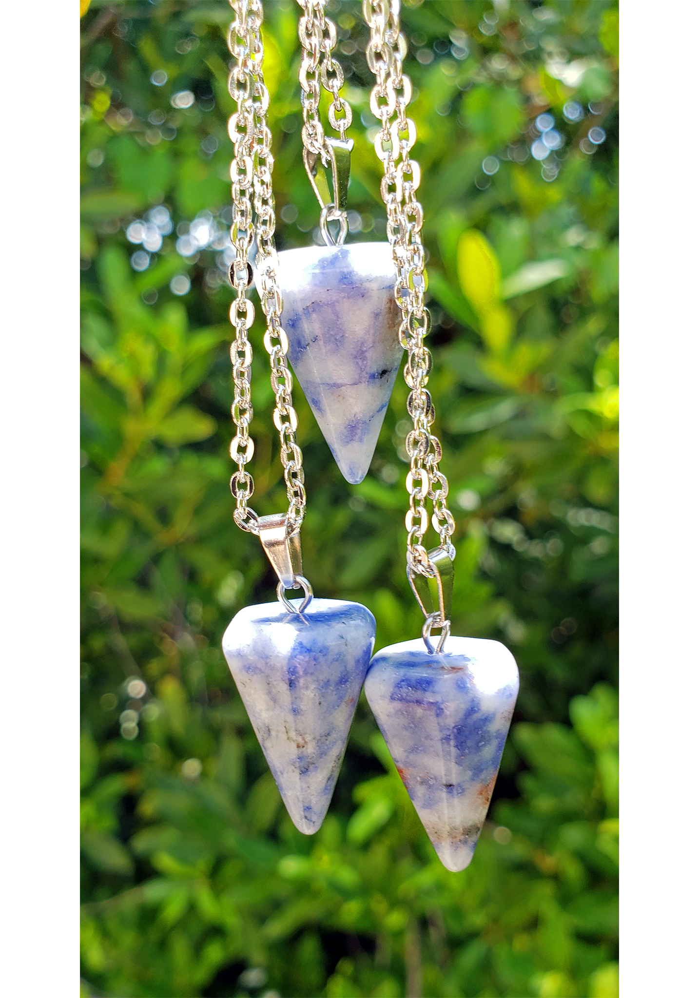 Sodalite best sale crystal pendant