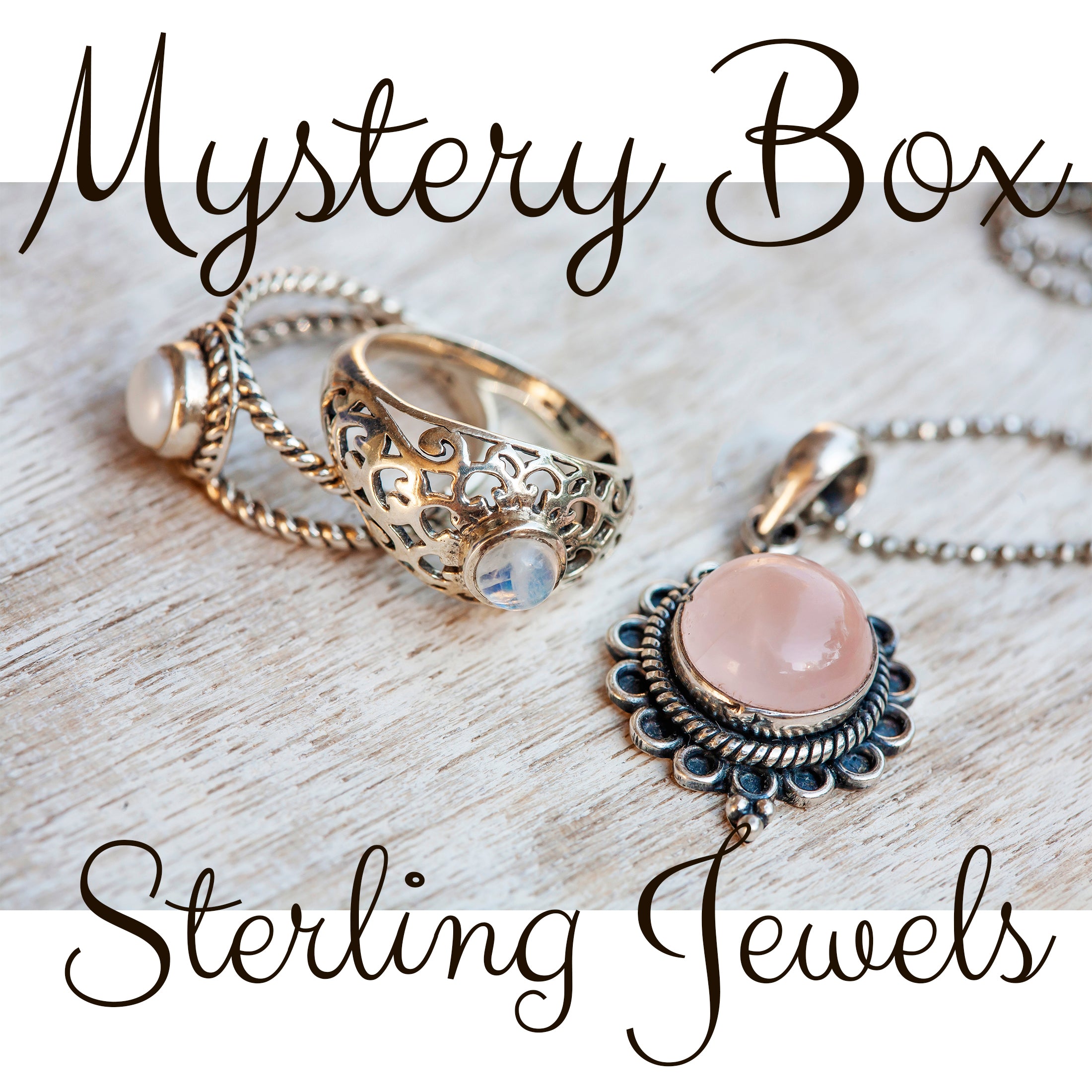 Sterling Silver Jewelry Mystery Box