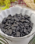 Shungite Rough Gemstone Chips - 1 Ounce Bag