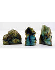 Labradorite Gemstone Slice Slab - Multiple Sizes!
