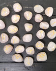 Rose Quartz Tumbled Polished Runes - Tool for Divination | Crystal Gemstone Shop.