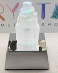 Lighted Base Display for Crystals & Selenite
