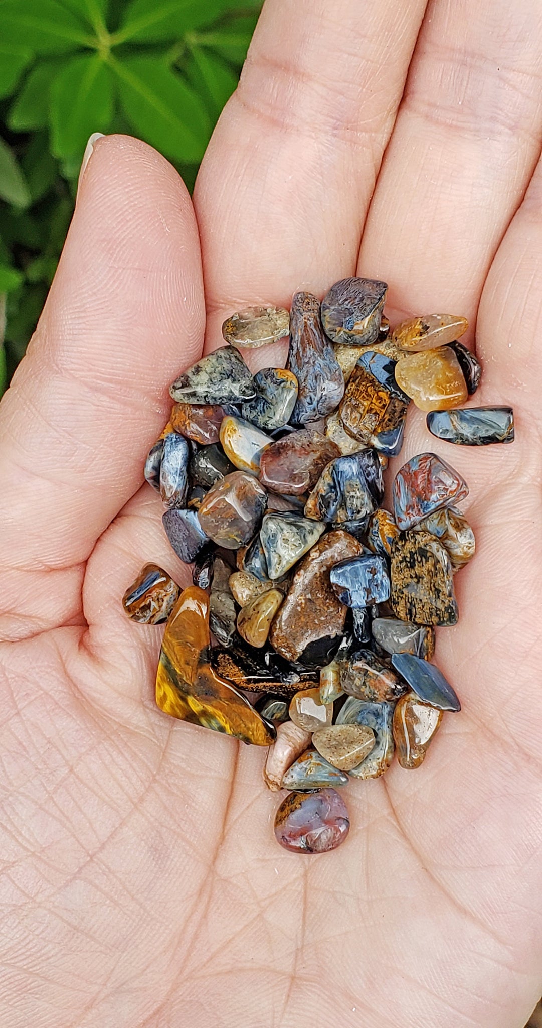 Natural shop gemstone chips