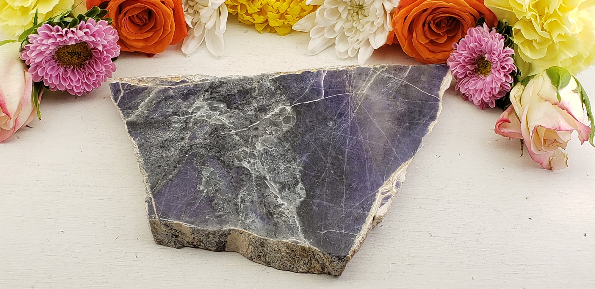 Opaline Natural Gemstone Slab | Crystal Gemstone Shop.