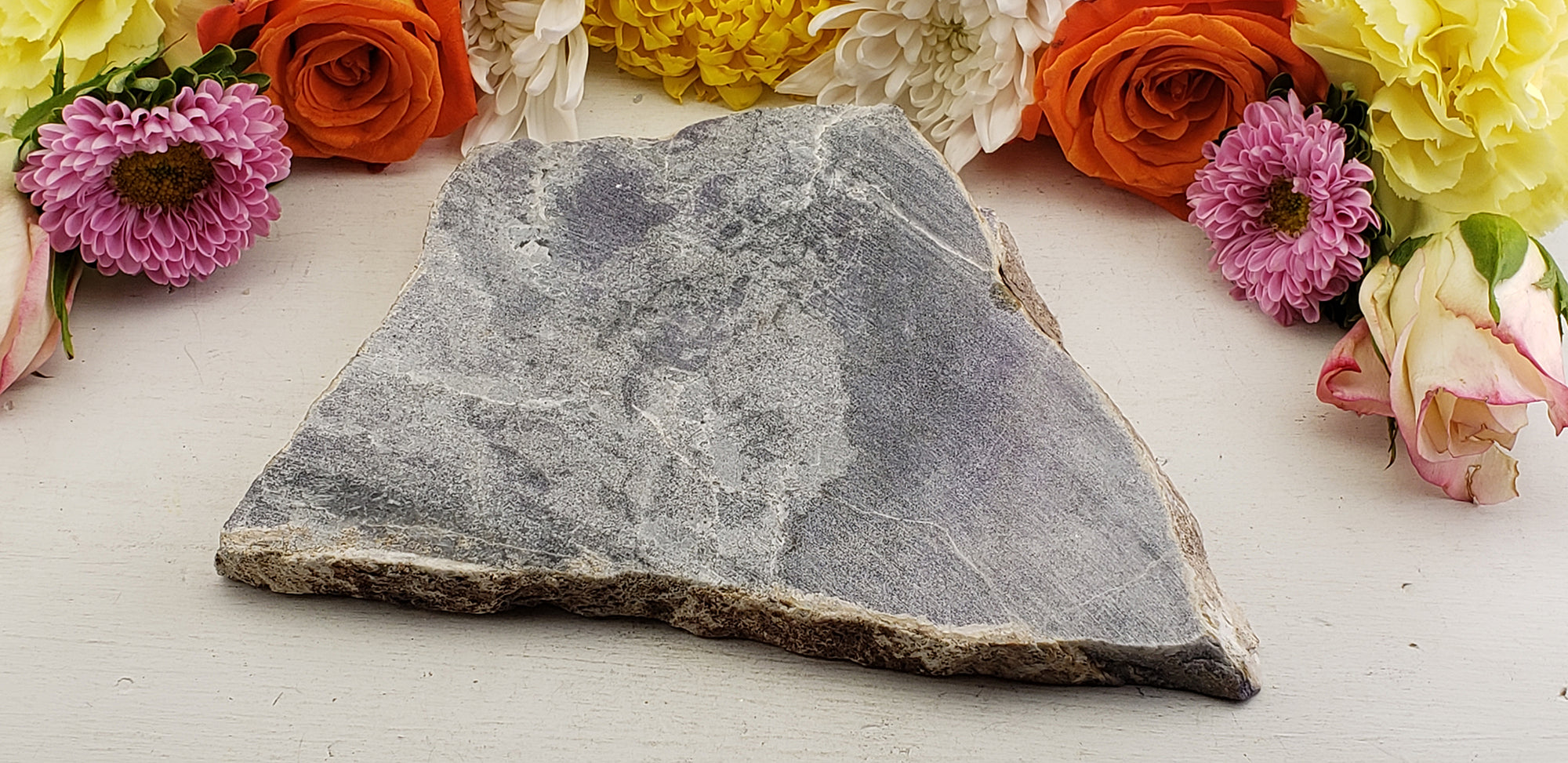 Opaline Natural Gemstone Slab | Crystal Gemstone Shop.