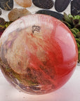 Cherry Quartz Polished Gemstone Sphere Orb 90-140mm | Crystal Gemstone Shop.