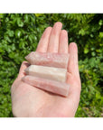 Natural Pink Opal Polished Gemstone Tower Point Obelisk 2