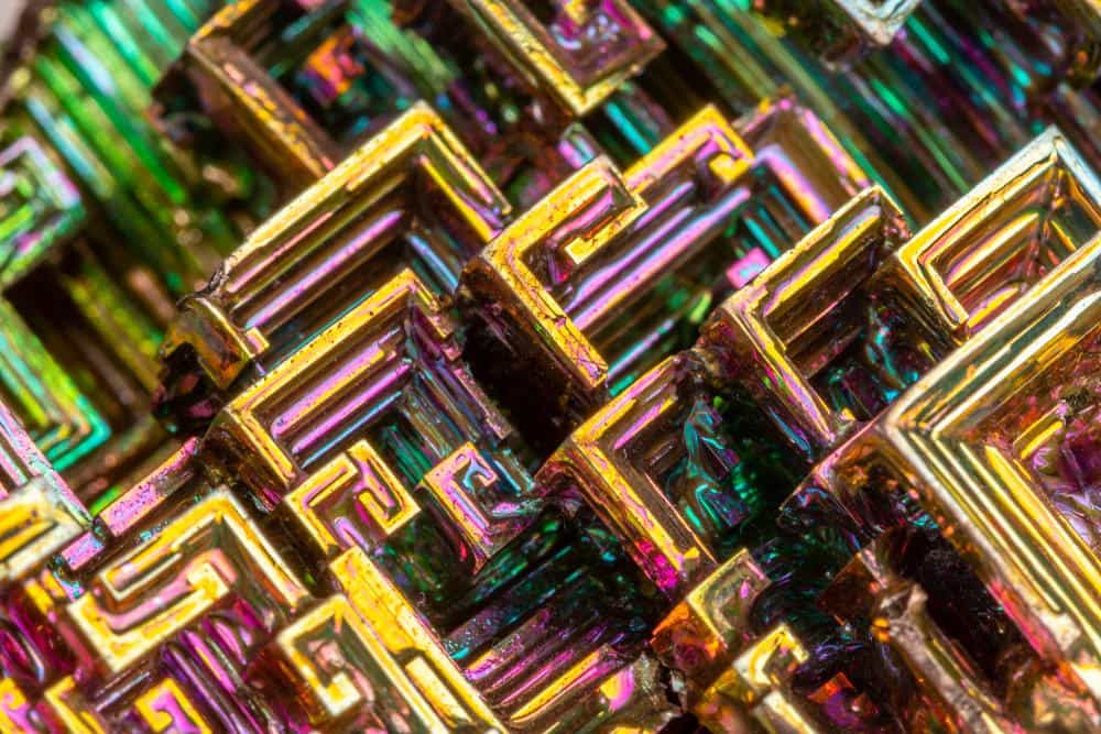 Bismuth crystal banner