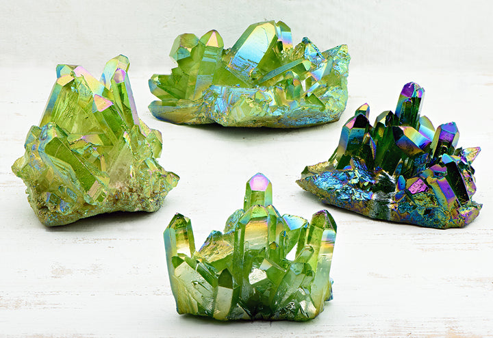 Emerald Aura Quartz