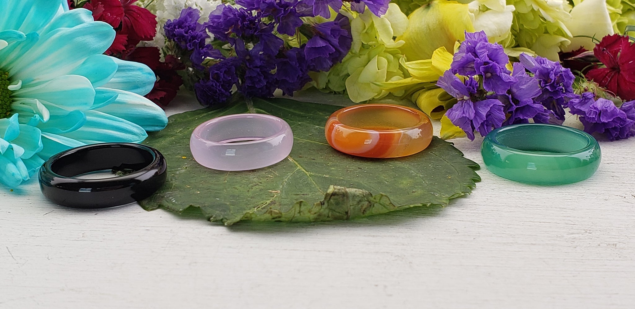 Natural Gemstone Ring – Crystal Gemstone Shop