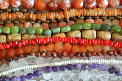 Natural Gemstone Beads and Cabochons