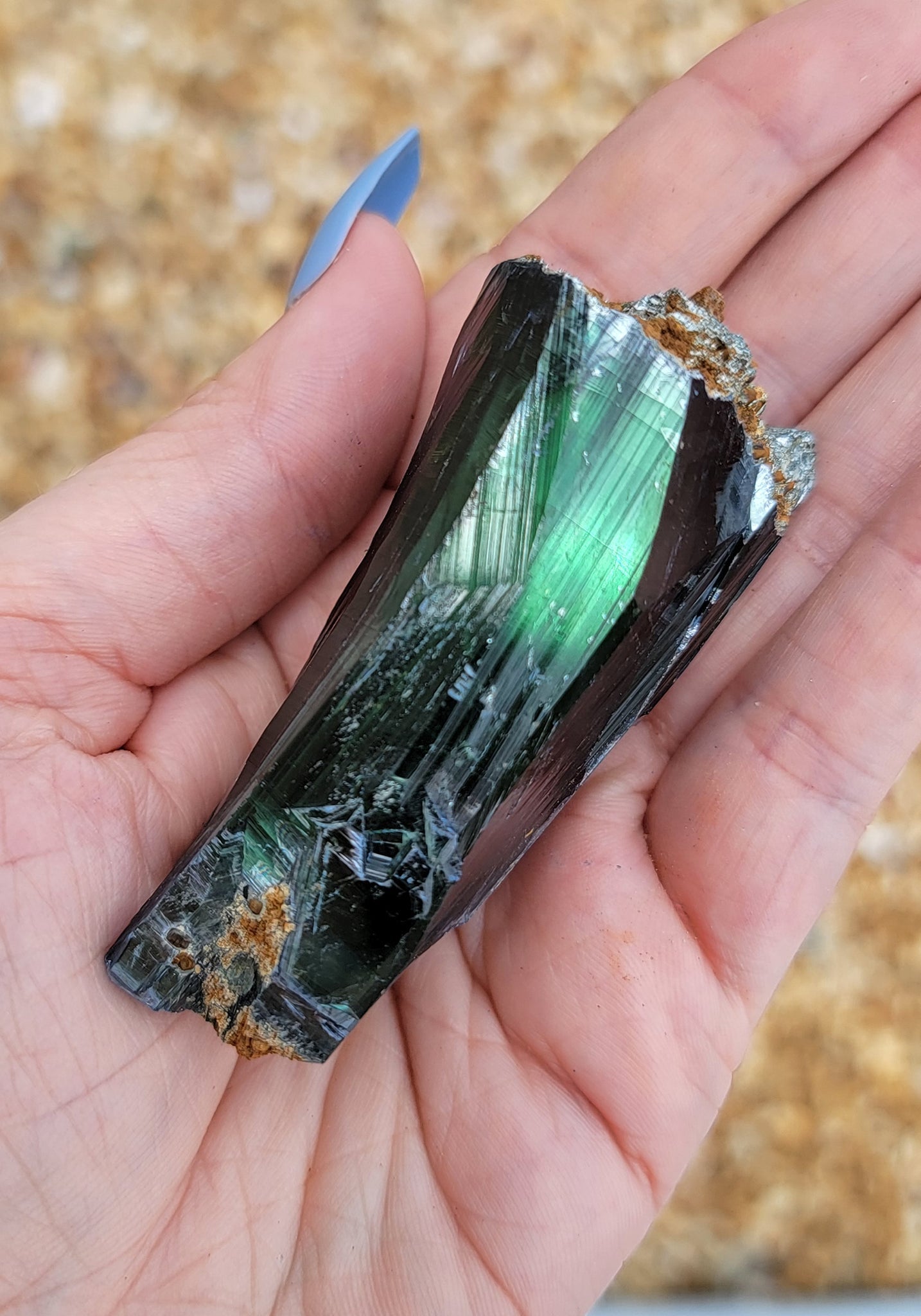 Vivianite Crystal