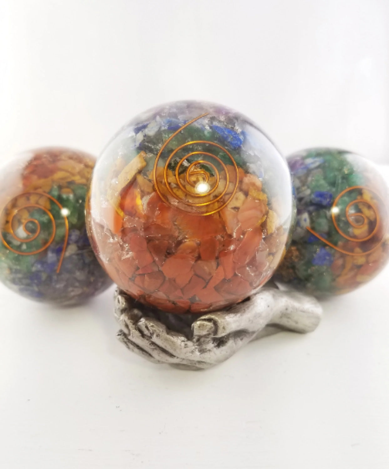Orgone Shapes | Crystal Chips in Resin