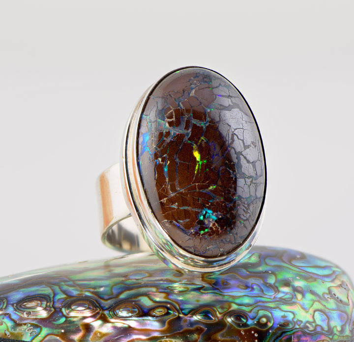 Boulder Opal Gemstone