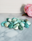 Peruvian Turquoise Natural Tumbled Stone - One Stone