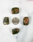 Unakite Stone Natural Crystal Tumbled Stone | One Stone - 3