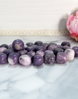 Lepidolite Stone Natural Tumbled Crystal - One Stone