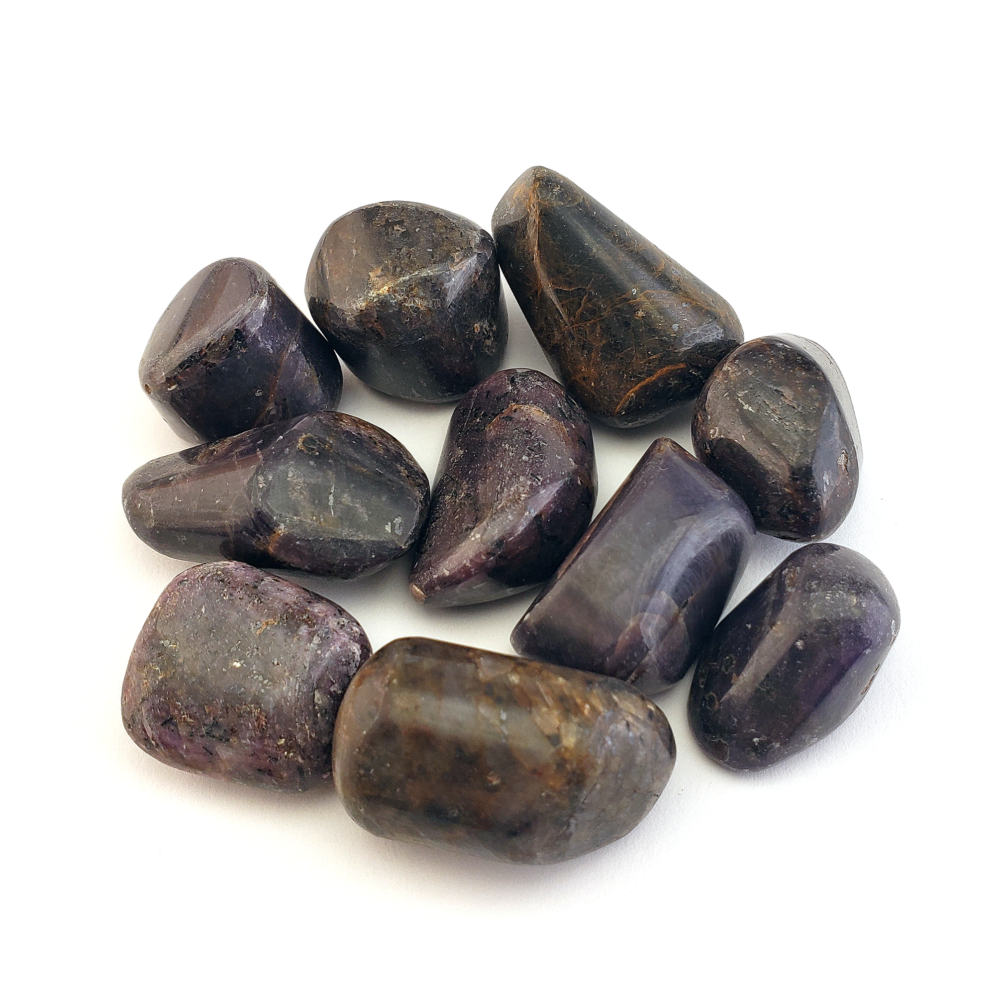 Ruby Corundum Natural Tumbled Gemstone - One Stone