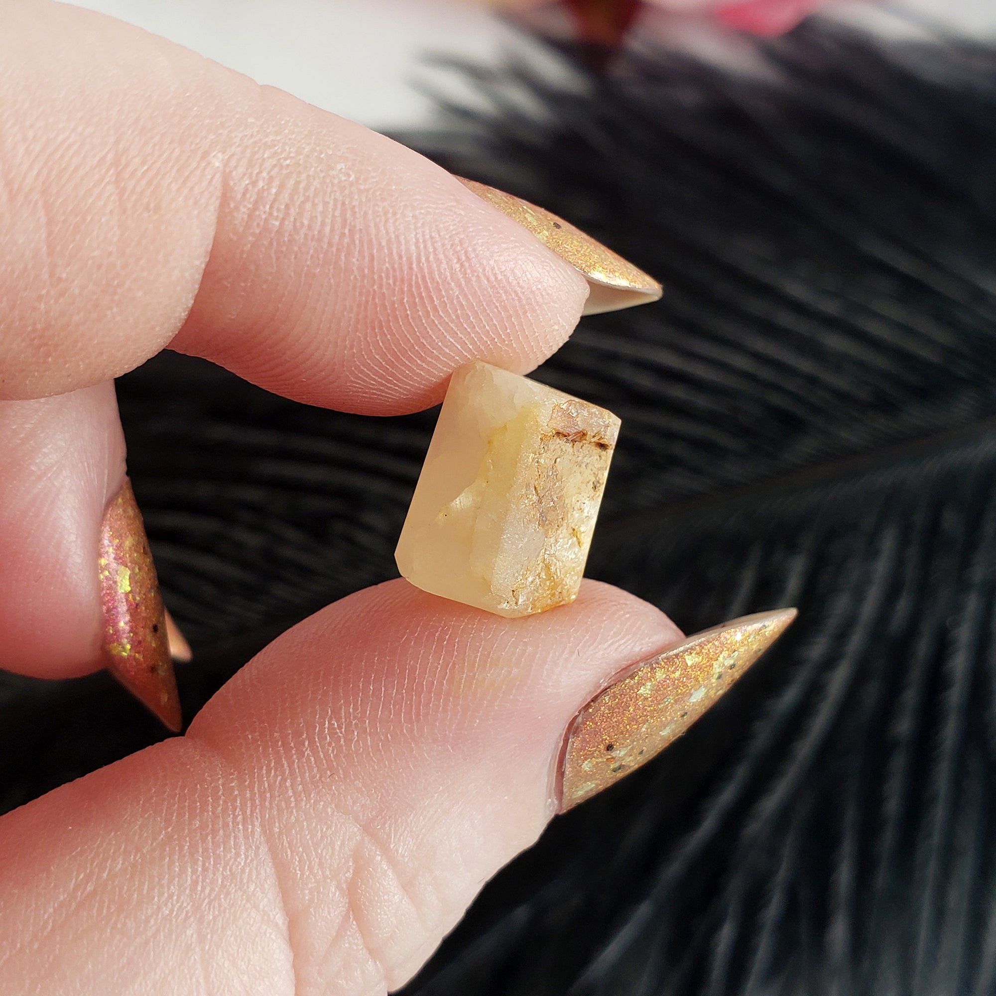 Unique Phenakite Phenacite Crystal Natural Rough Gemstone | 1.8 Grams - 1