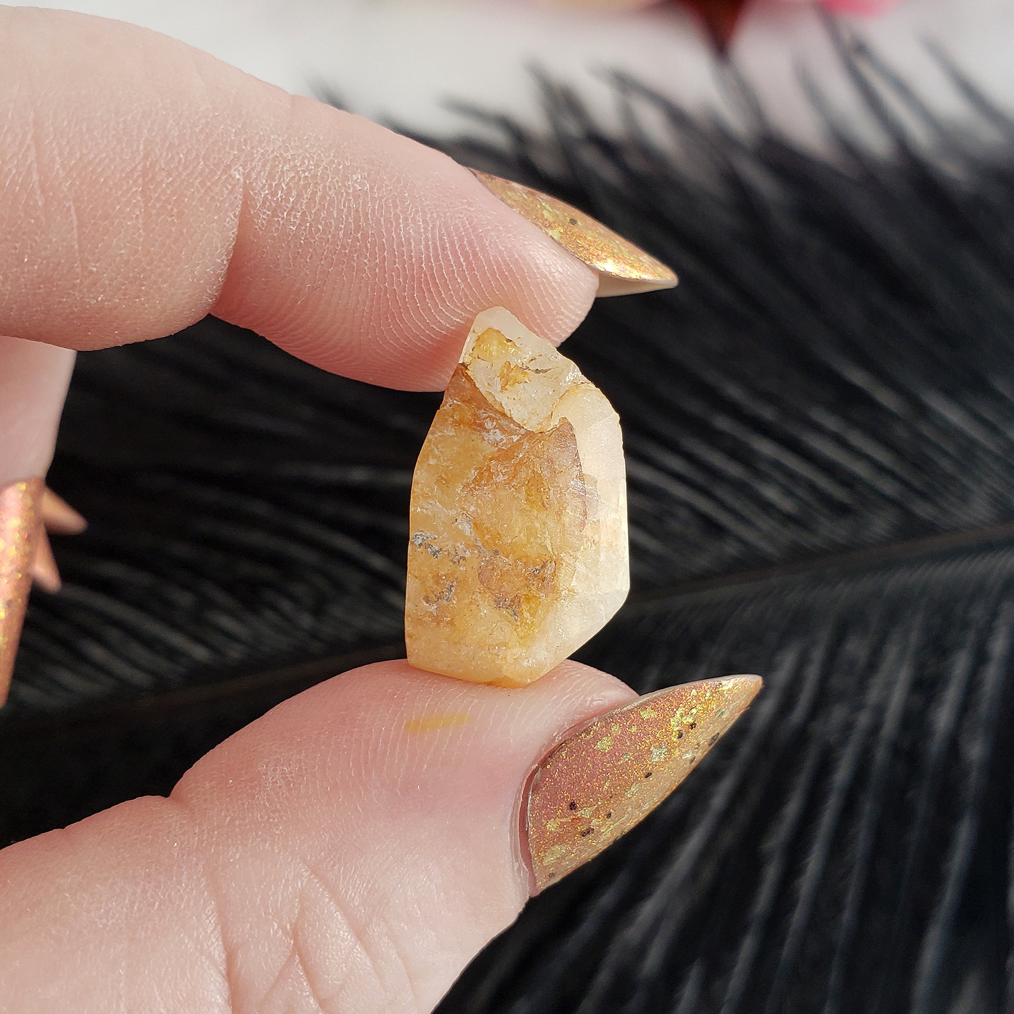 Unique Phenakite Phenacite Crystal Natural Rough Gemstone | 2.6 Grams