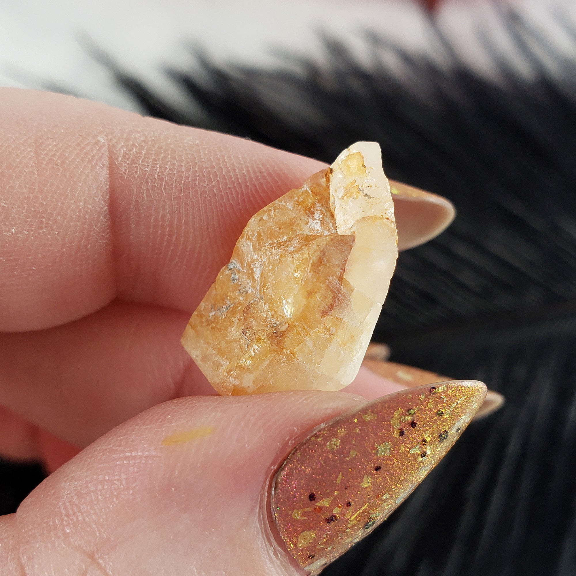 Unique Phenakite Phenacite Crystal Natural Rough Gemstone | 2.6 Grams - 1